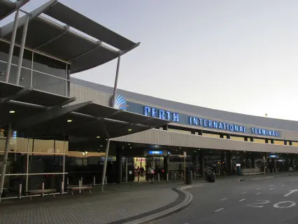 Perth Airport in Australia