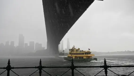 Heavy rains in Australia