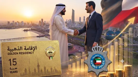 الإقامة الذهبية الكويتية