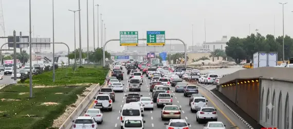 طريق الملك فهد بالكويت