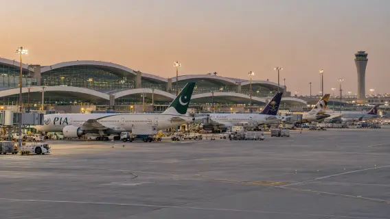 King Khalid International Airport in Riyadh