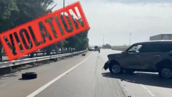Dubai Drivers Face Dh400 Fine, Car Impoundment for Lane Violations