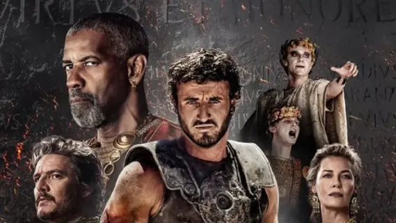 فيلم Gladiator II يتصدر التريند بعد طرح إعلانه الترويجي