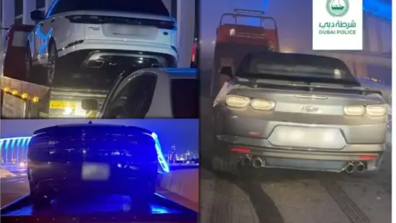 Dubai Police confiscate 26 vehicles for loud noises and illegal modifications