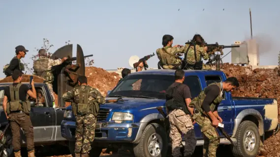 الفصائل المسلحة تسيطر علي ريف حمص الشمالي