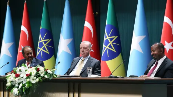 أردوغان : التوصل إلي «اتفاق تاريخي» بين إثيوبيا والصومال لإنهاء التوترات