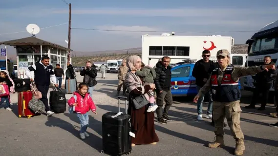 المنظمة الدولية للهجرة: لا مرشح عودة اللاجئين إلي سوريا حالياً