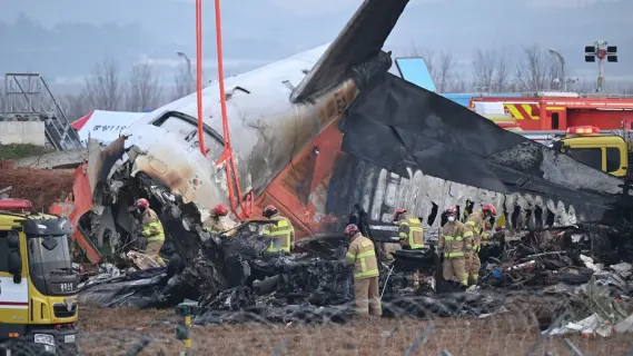 نقل الصندوق الأسود لطائرة كوريا المنكوبة لأميركا لإجراء تحليل شامل للبيانات