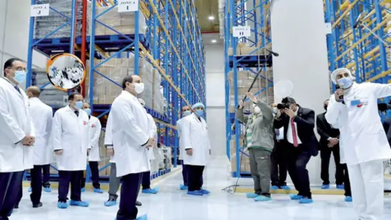 مصر تخطو نحو توطين صناعة الأدوية بأول مصنع للمواد الفعالة في الشرق الأوسط