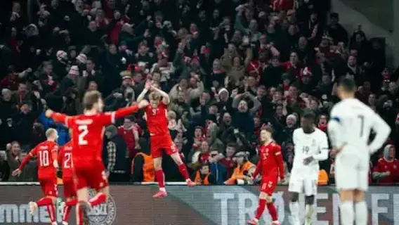 المنتخب الدنماركي يتفوق على البرتغال بهدف في ذهاب ربع نهائي دوري الأمم الأوروبية