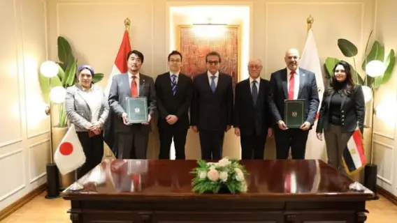 وزير الصحة والسفير الياباني يعلنان إنجاز تجهيز مستشفيات حكومية بمعدات صديقة للبيئة