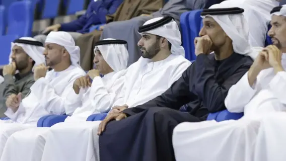 سمو الشيخ منصور بن محمد يكرم رعاة وشركاء دورة ند الشبا الرياضية