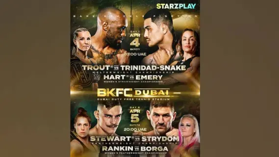 دبي تستضيف أبرز بطولات القتال بالأيدي في الشرق الأوسط