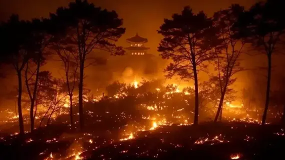 كوريا الجنوبية تخصص 6.8 مليار دولار لمواجهة حرائق الغابات وتأثيرها الاقتصادي