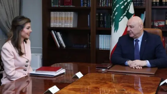 مورغان أورتاغوس تغادر بعبدا بعد ساعة و20 دقيقة من المشاورات دون الإدلاء بتصريحات