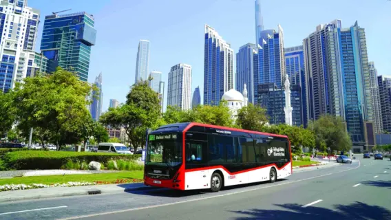 Dubai unveils advanced electric bus
