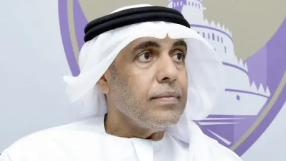 هزاع بن زايد يثمن مساهمات عبيد الكعبي في بناء القوات المسلحة