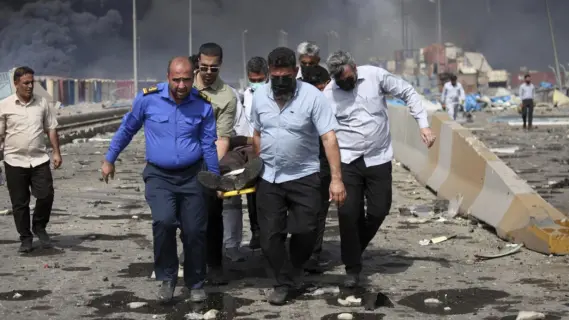 ارتفاع حصيلة قتلى انفجار ميناء بندر عباس إلى 65