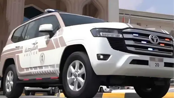 Sharjah Police arrest a driver for traffic charges totaling AED 104,730