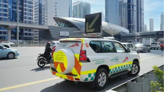 احتفالات شرطة دبي بمناسبة يوم العمال تتضمن مسابقات وهدايا