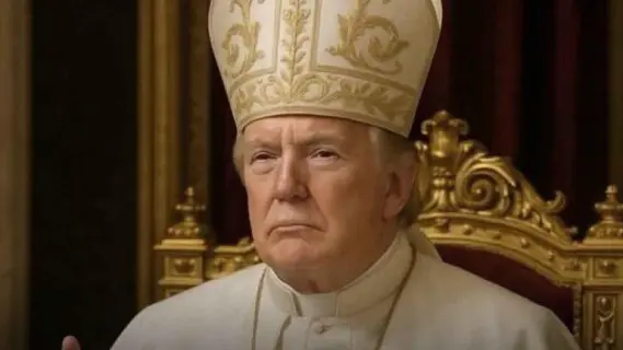 صور ترامب بزي بابا الفاتيكان تثير جدلاً واسعاً