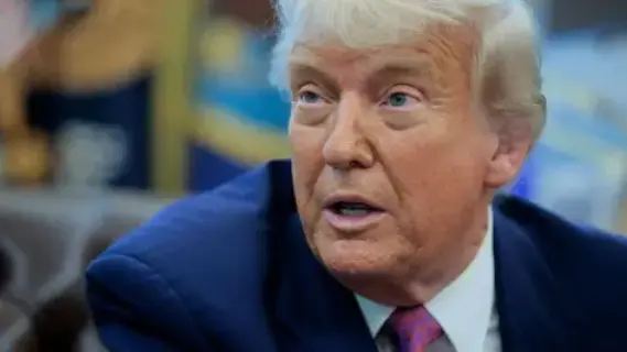 Trump comments on Macron's wife's slap in funny video