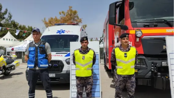 الدفاع المدني الأردني يصدر تحذيرات لتجنب الحرائق