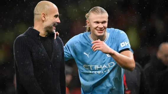 غوارديولا يعين هالاند قائداً للسيتي متجاوزاً تصويت اللاعبين