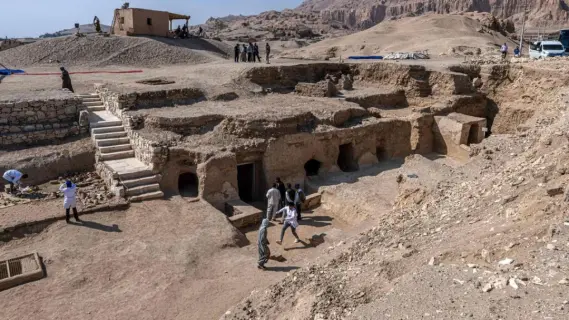 اكتشاف أطلال مدينة إيمت من القرن الرابع قبل الميلاد في مصر