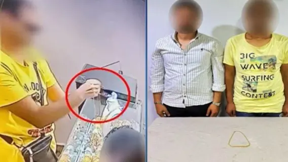 القبض على المتهم بسرقة سلسلة ذهبية من محل صاغة بالجيزة