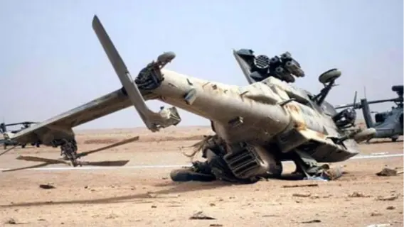 مقتل خمسة في حادث تحطم مروحية عسكرية أوغندية في مقديشو