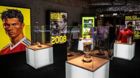 افتتاح معرض لأول مرة لكريستيانو رونالدو في هونغ كونغ