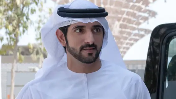 تهنئة حمدان بن محمد لأخيه مكتوم بمولودة جديدة