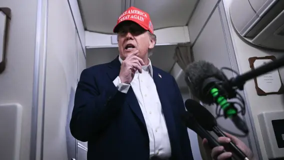 ترامب يبدي تفاؤله بإمكانية التوصل لوقف إطلاق نار في غزة