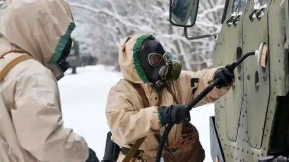 أوكرانيا تطالب بالتحقيق في اتهامات باستخدام روسيا أسلحة كيميائية