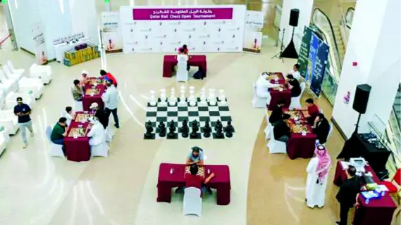 انطلاق بطولة قطر المفتوحة للشطرنج 2025 بالتعاون مع الريل
