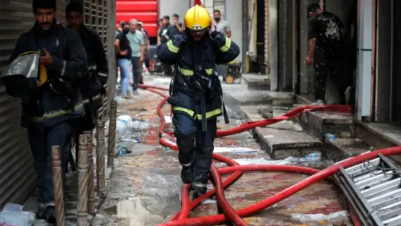Shopping Mall Fire in Iraq Claims Over 60 Lives