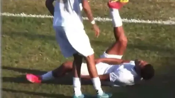 احتفال رونالدو يضع حدًا لموسم لاعب برازيلي