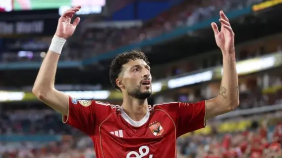 الأهلي المصري يوافق على إنتقال وسام أبو علي إلى كولومبوس كرو الأميركي