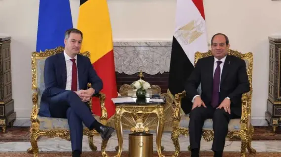 الرئيس السيسي يهنئ ملك بلجيكا بمناسبة العيد الوطني