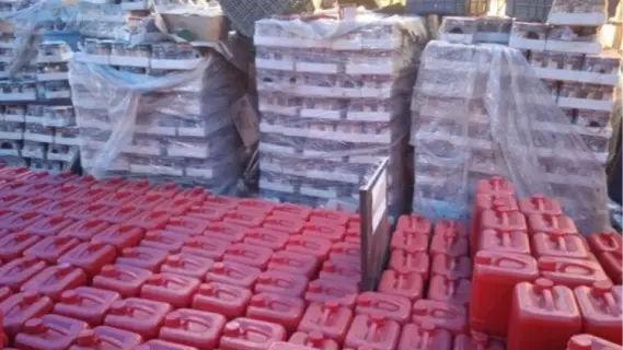 مصر: ضبط مخزن بطوخ يحتوي على 13 طنًا من الأغذية غير الصالحة