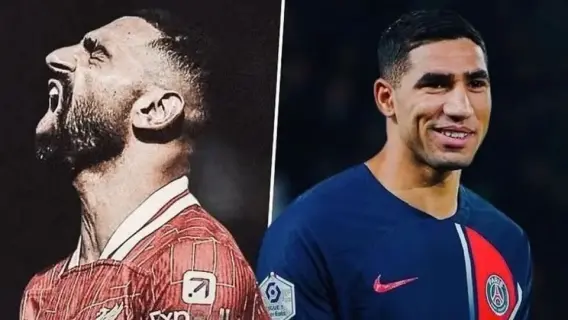 محمد صلاح وأشرف حكيمي يتنافسان على الكرة الذهبية 2025