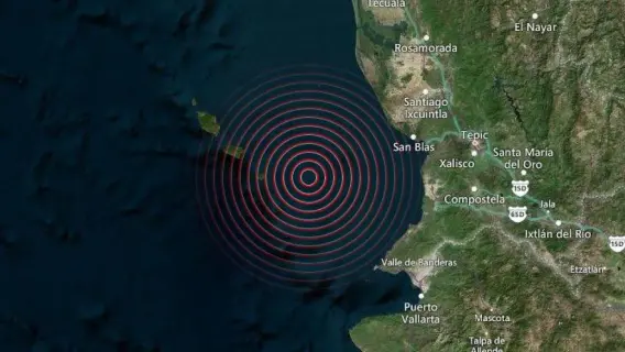 Earthquake Measuring 5.6 Hits Mexican Coast