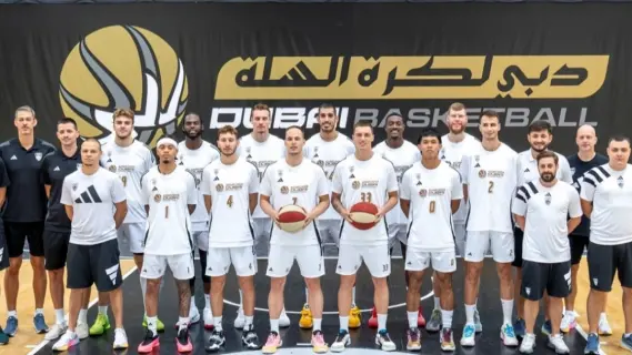 نادي دبي لكرة السلة يستعد لموسم مذهل مع تحديات جديدة