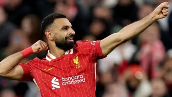 محمد صلاح يقترب من دخول نادي المئة في دوري الأبطال