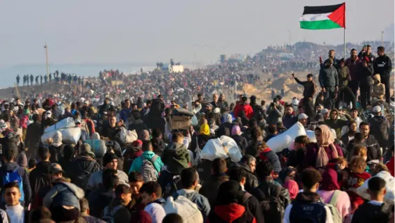 عودة كبيرة للنازحين الفلسطينيين إلى غزة وسط جهود حكومية شاملة