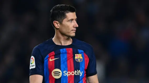 برشلونة يكشف تفاصيل إصابة ليفاندوفسكي قبل الكلاسيكو المرتقب