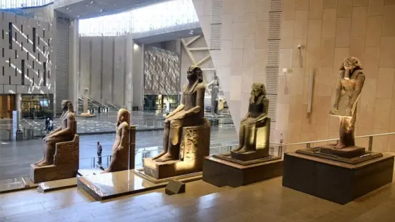 استمرار استقبال الزوار بالمتحف المصري الكبير وحجز التذاكر إلكترونياً