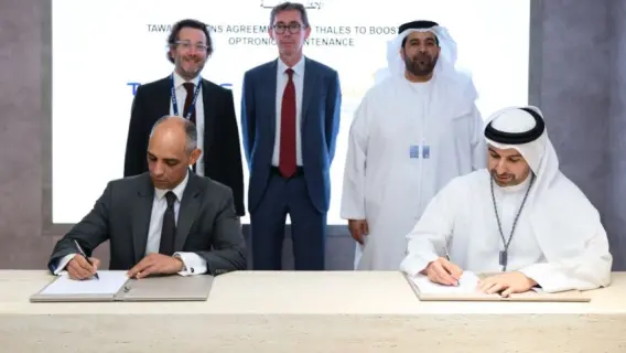 توقيع اتفاقية بين «توازن» و«ساب الإمارات» لتطوير تقنيات كشف الطائرات المسيرة