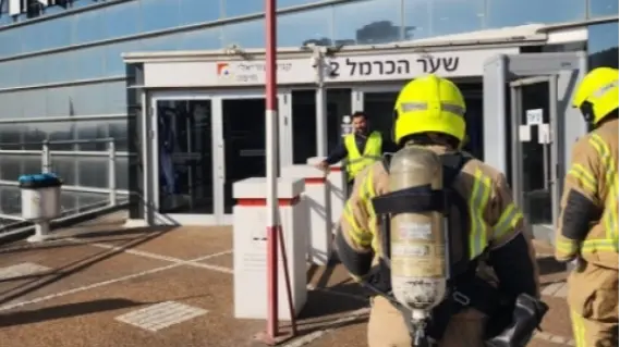 حريق ضخم قرب حي عين هيام في حيفا والسلطات الإسرائيلية تكافح للسيطرة